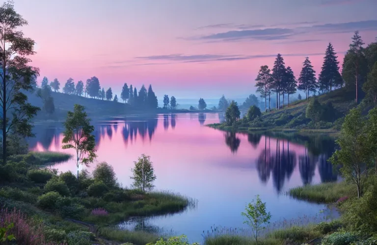 Comme un lac, une relaxation d’harmonie et de lumière