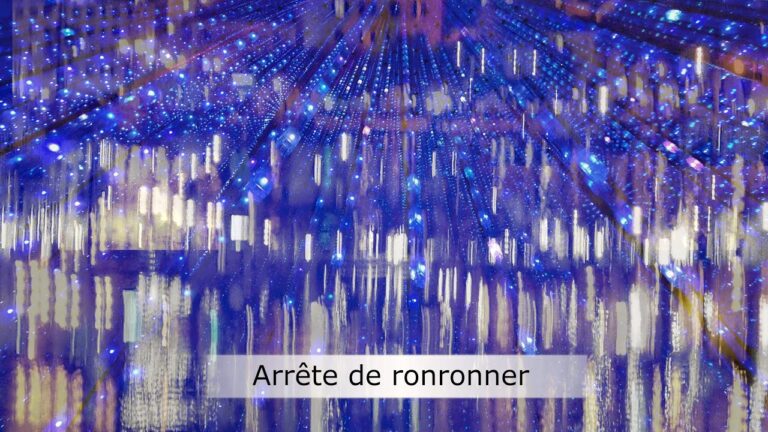 Arrête de ronronner Arrête de ronronner