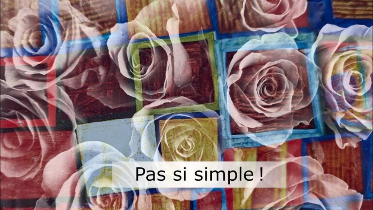 Pas si simple ! Pas si simple !