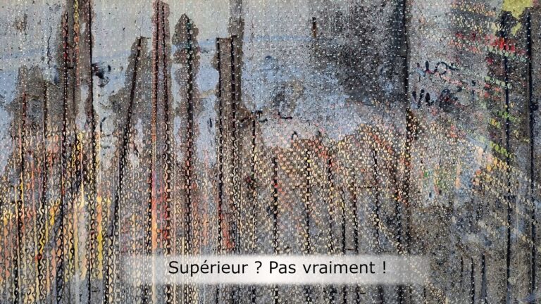 Supérieur ? Pas vraiment ! Supérieur ? Pas vraiment !